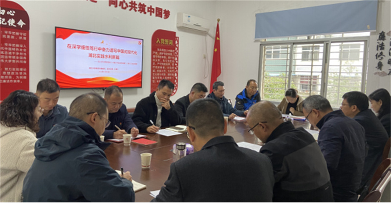 一线调研丨王满兴赴瑞洪公司座谈调研并讲授专题党课