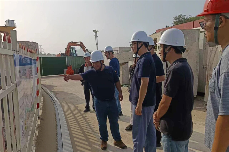 湖北水发瑞洪公司承监的陆水水库除险加固工程接受长江委监督局节前安全生产专项检查